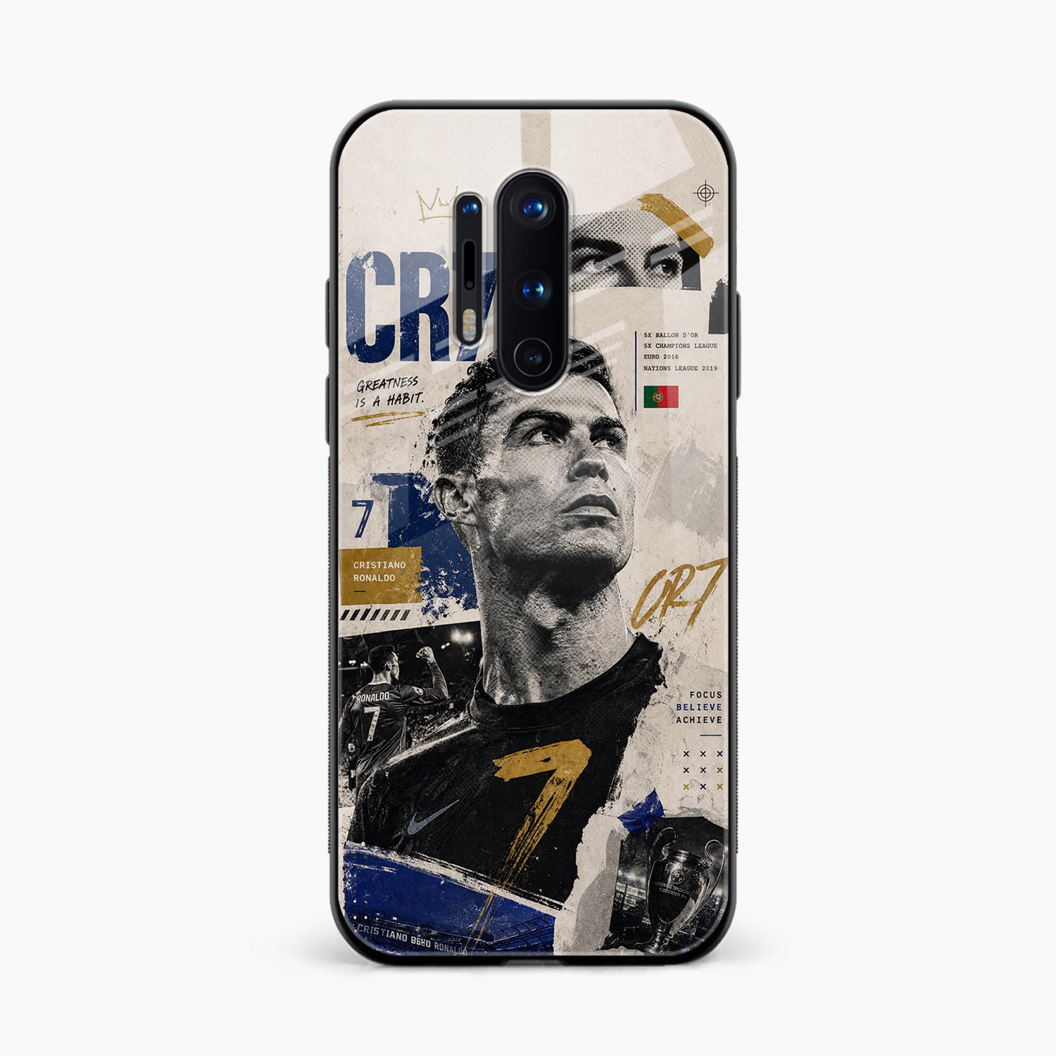 Cr7 OnePlus 8 Pro Back Cover