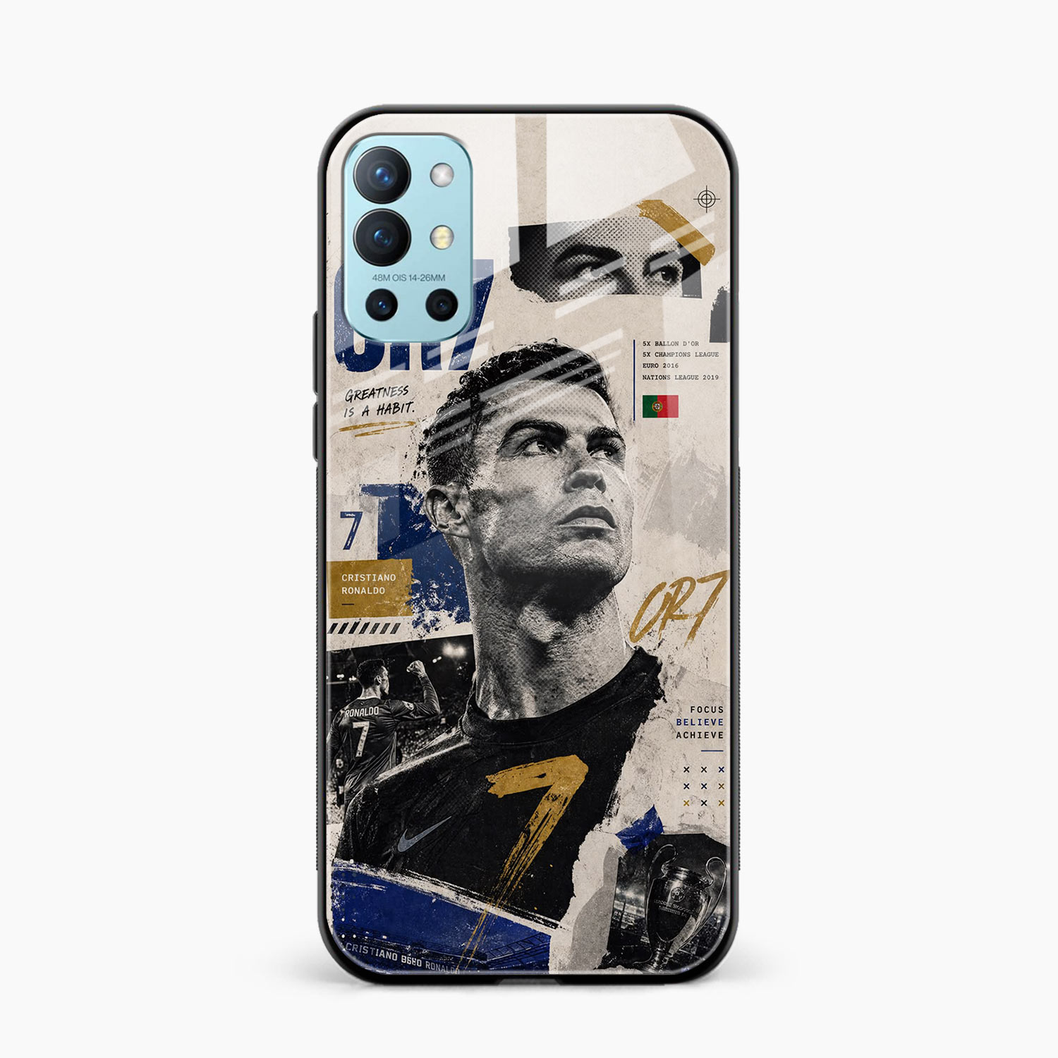 Cr7 OnePlus 9r Back Cover