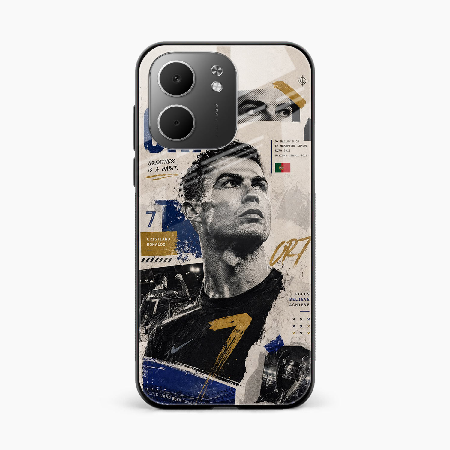 Cr7 Oppo A5x 5G Back Cover