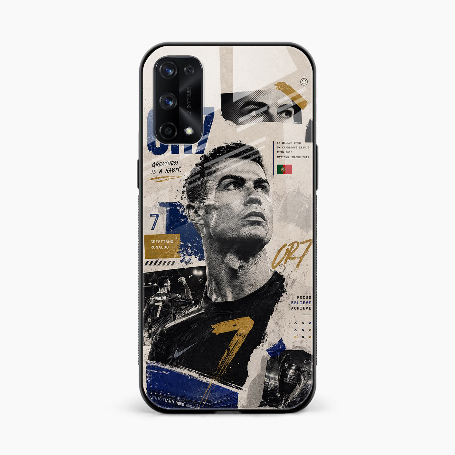 Cr7 Oppo A74 5G Back Cover