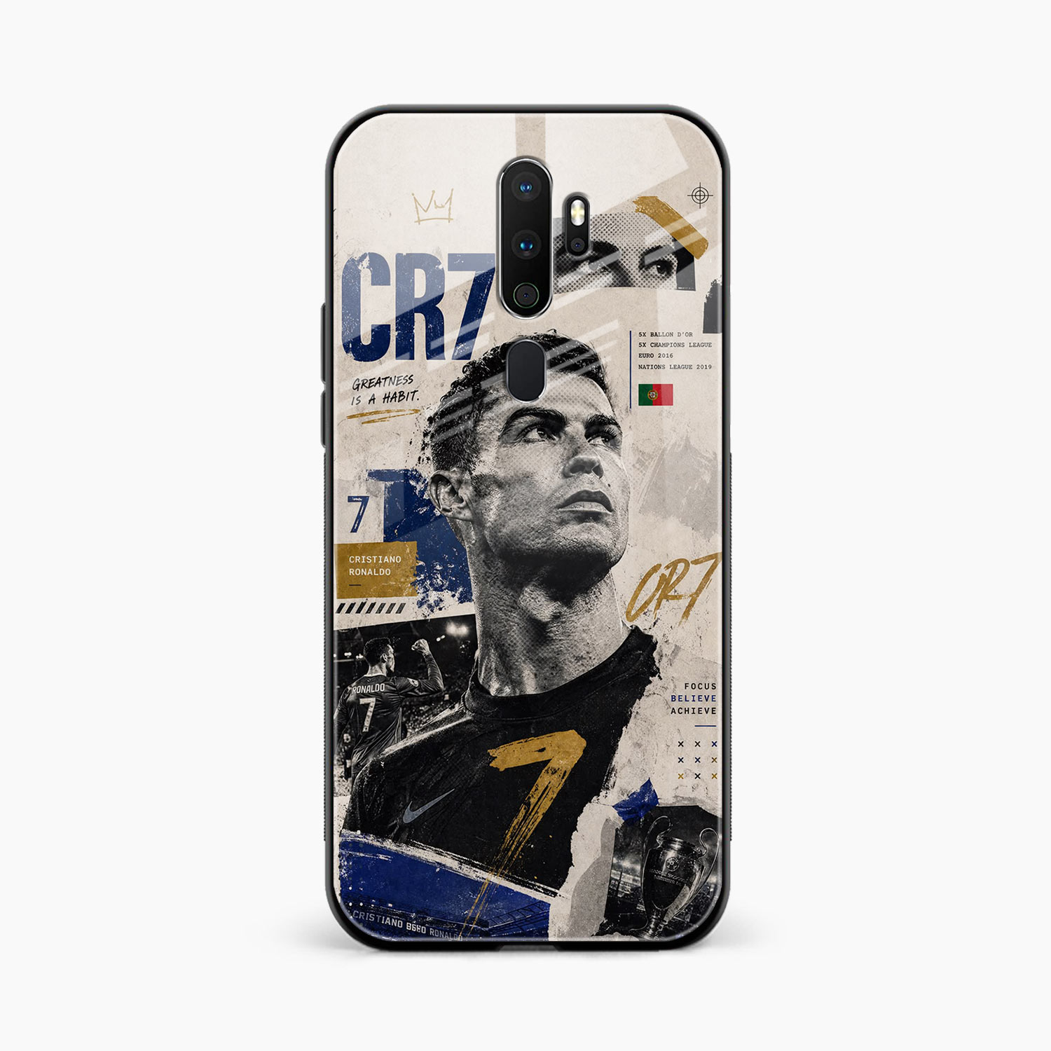 Cr7 Oppo A9 Back Cover