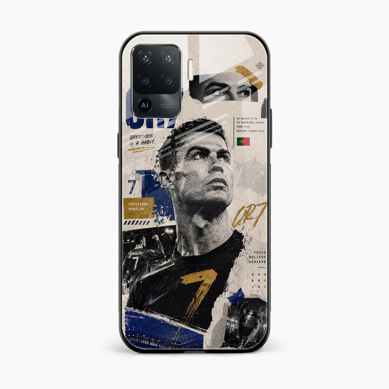 Cr7 Oppo F19 Pro Back Cover