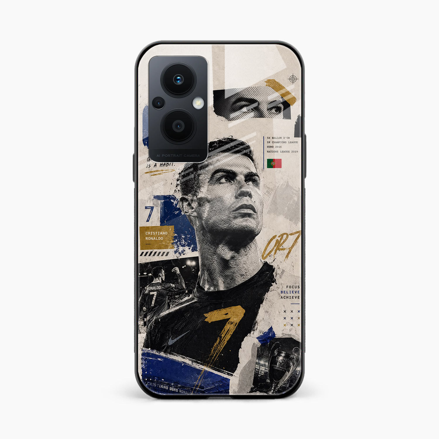 Cr7 Oppo F21 Pro 5G Back Cover