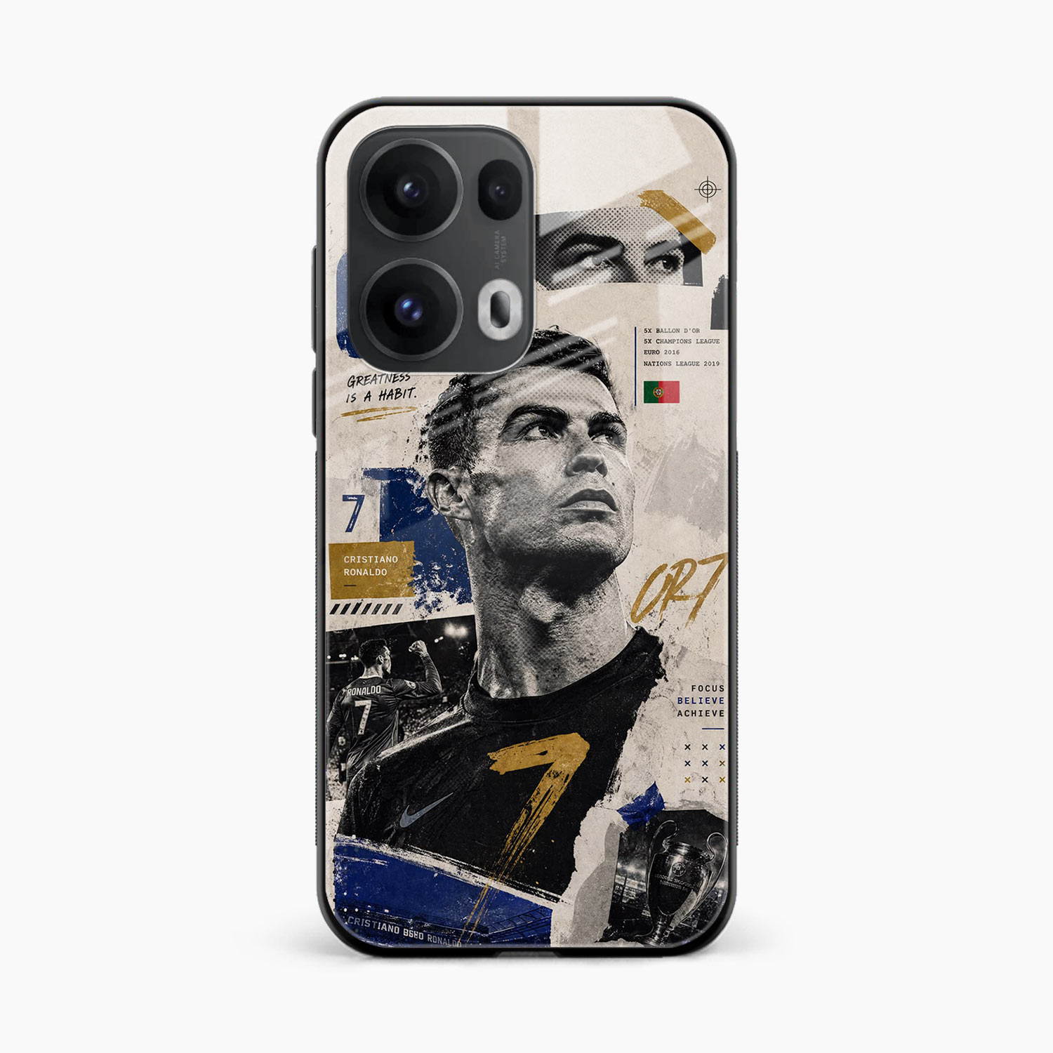 Cr7 Oppo Reno 13 Pro 5G Back Cover