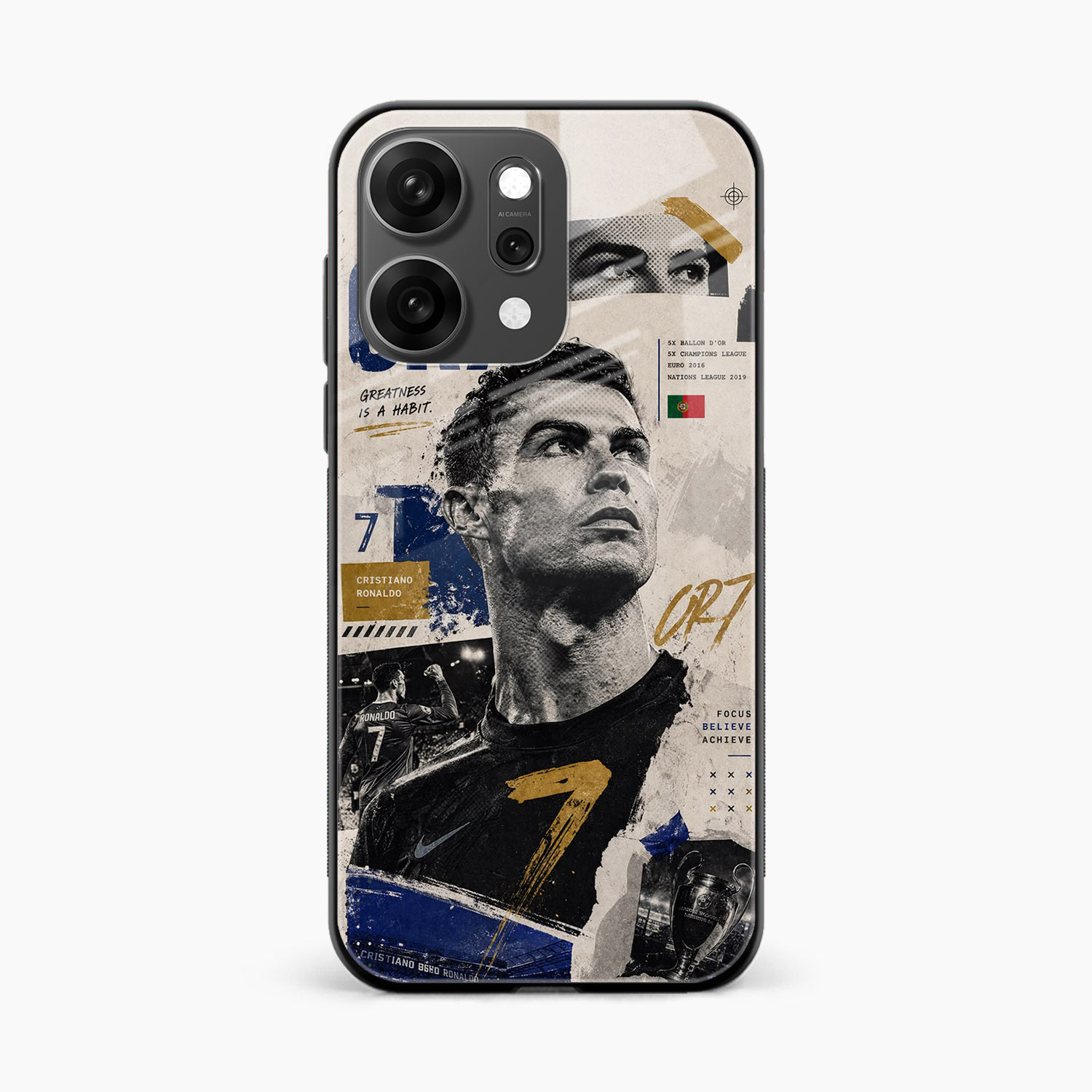 Cr7 Oppo Reno 14 Pro 5G Back Cover