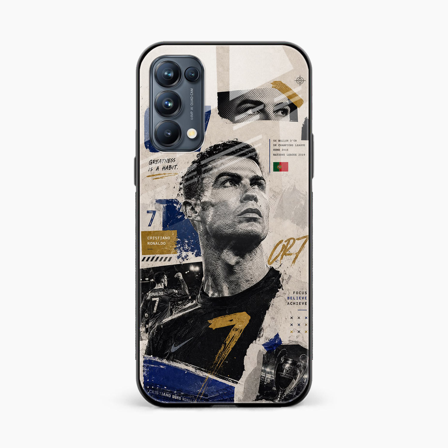 Cr7 Oppo Reno 5 Pro Back Cover