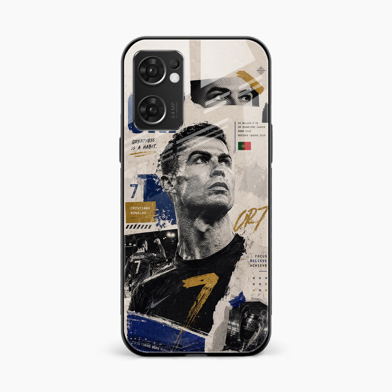 Cr7 Oppo Reno 7 5G Back Cover