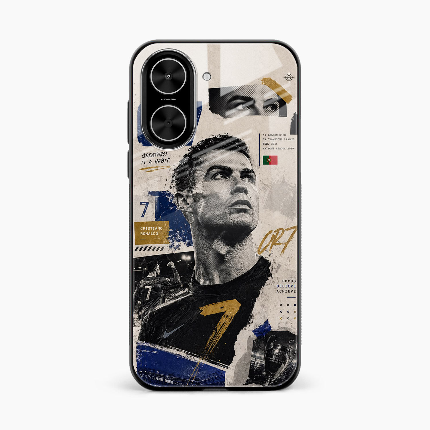 Cr7 Poco C71 Back Cover