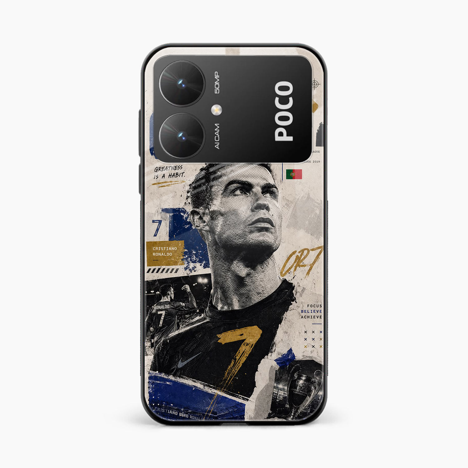 Cr7 Poco M6 5G Back Cover