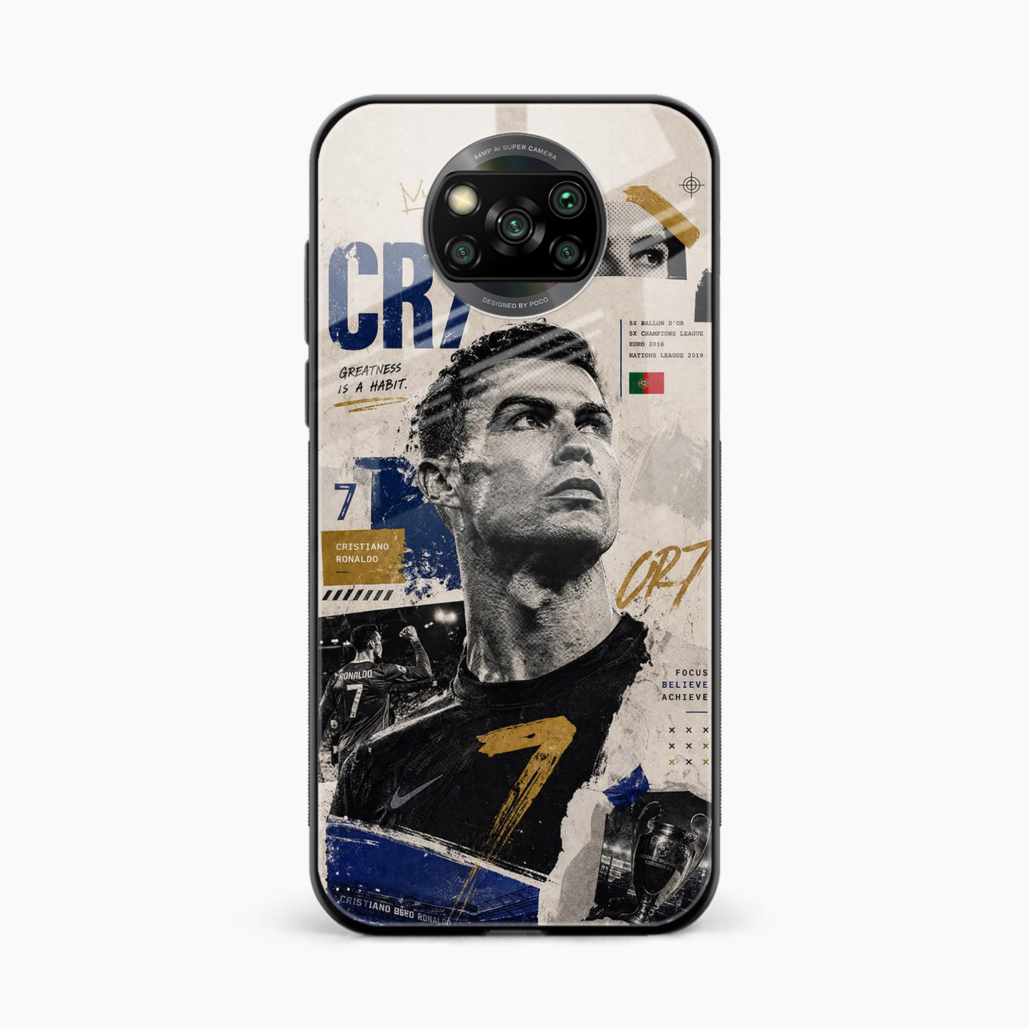 Cr7 Poco X3 Pro Back Cover