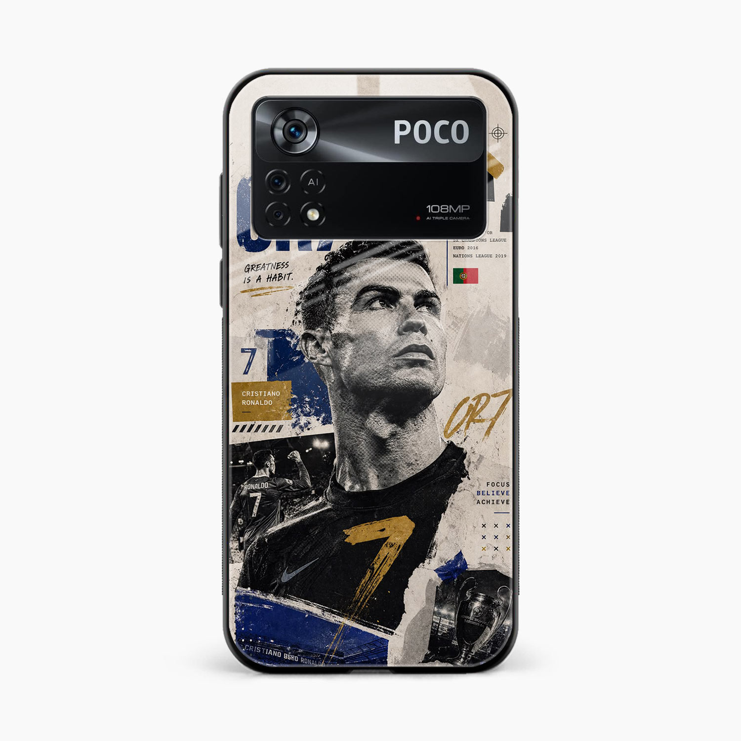 Cr7 Poco X4 Pro 5G Back Cover