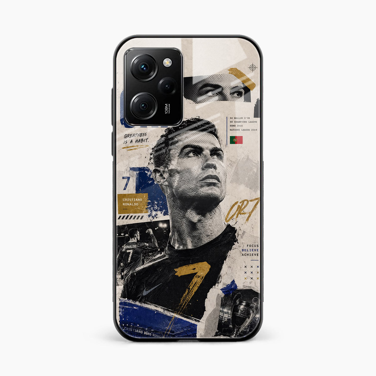 Cr7 Poco X5 Pro Back Cover