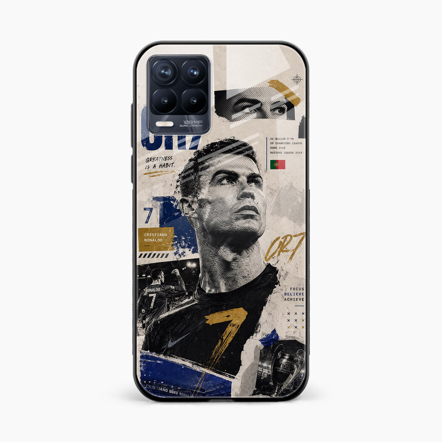 Cr7 Realme 8 Pro Back Cover
