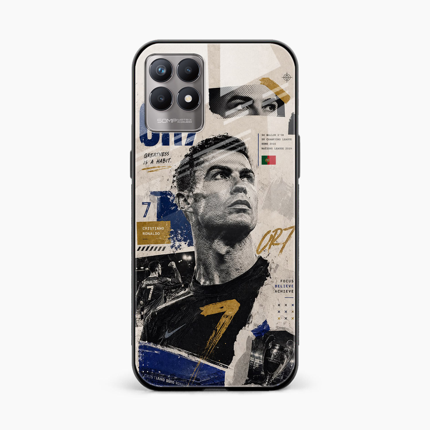 Cr7 Realme 8i Back Cover