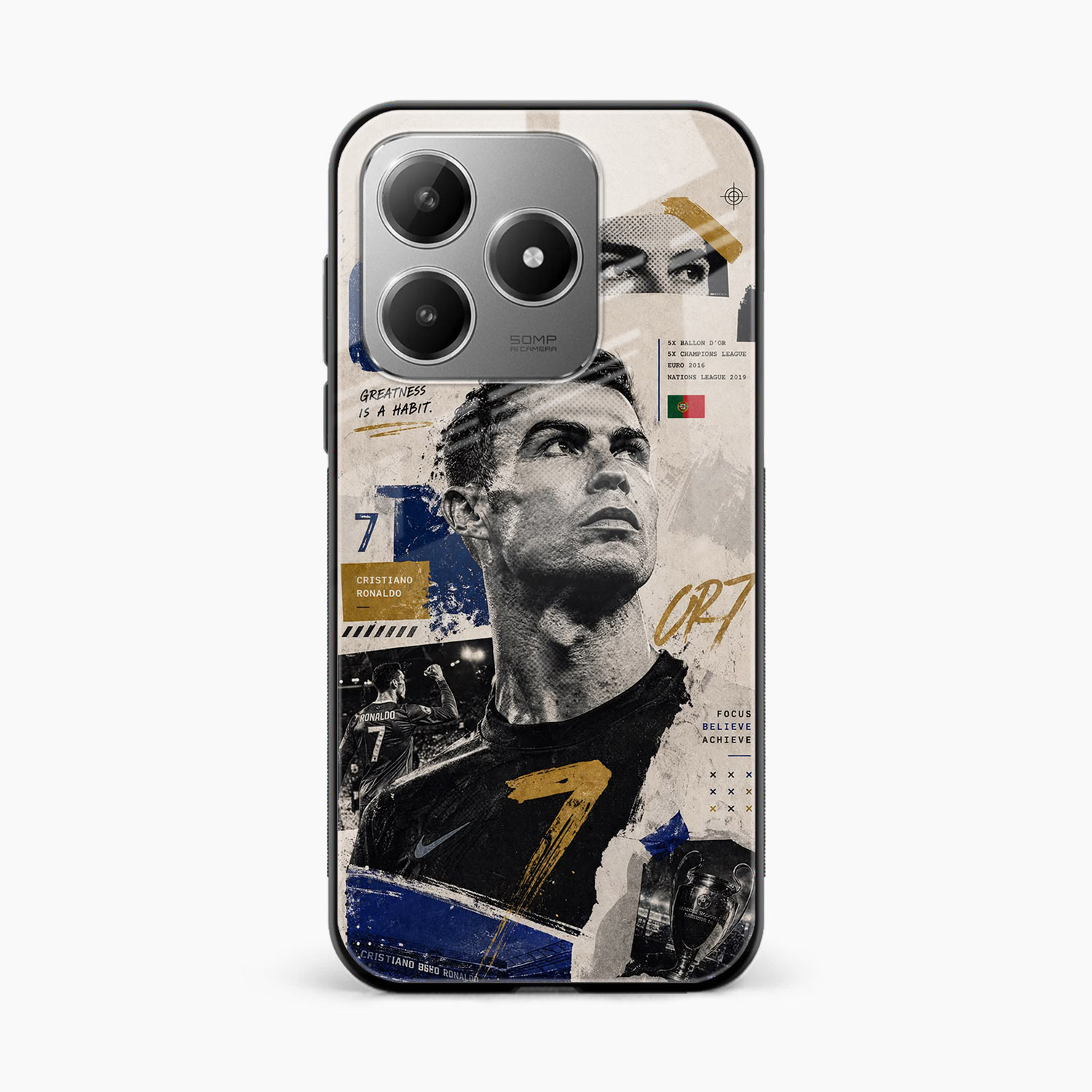 Cr7 Realme C63 4G Back Cover