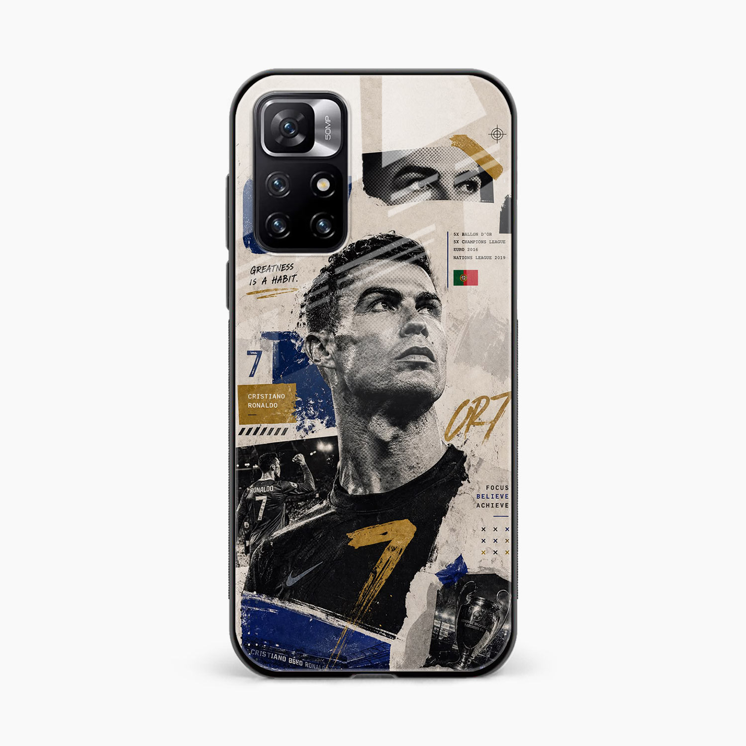 Cr7 Redmi 10 Prime Back Cover