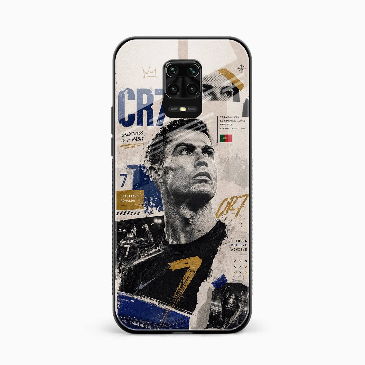 Cr7 Redmi Note 10 Lite Back Cover