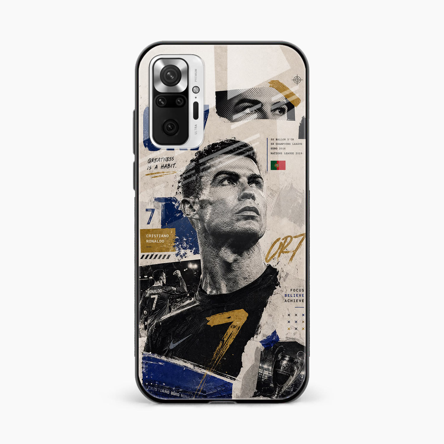Cr7 Redmi Note 10 Pro Back Cover