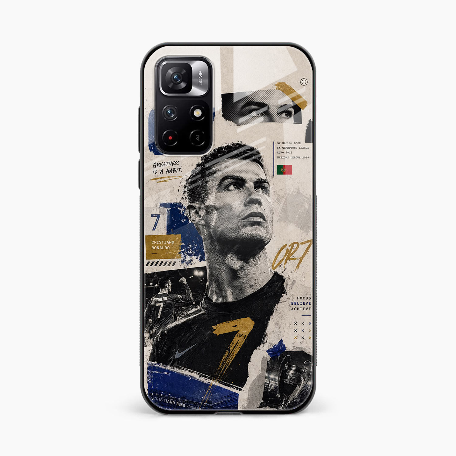 Cr7 Redmi Note 11t 5G Back Cover