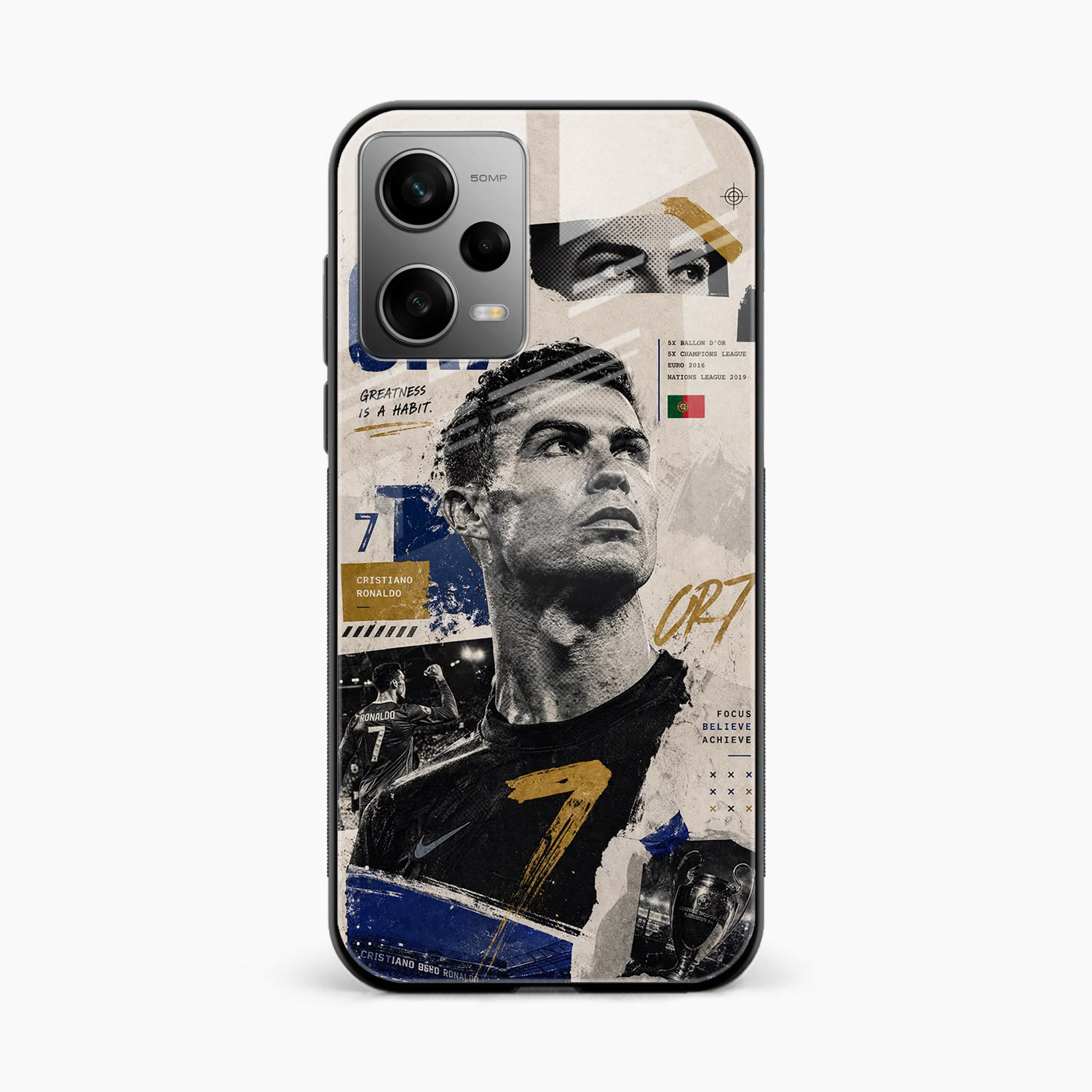 Cr7 Redmi Note 12 Pro Back Cover