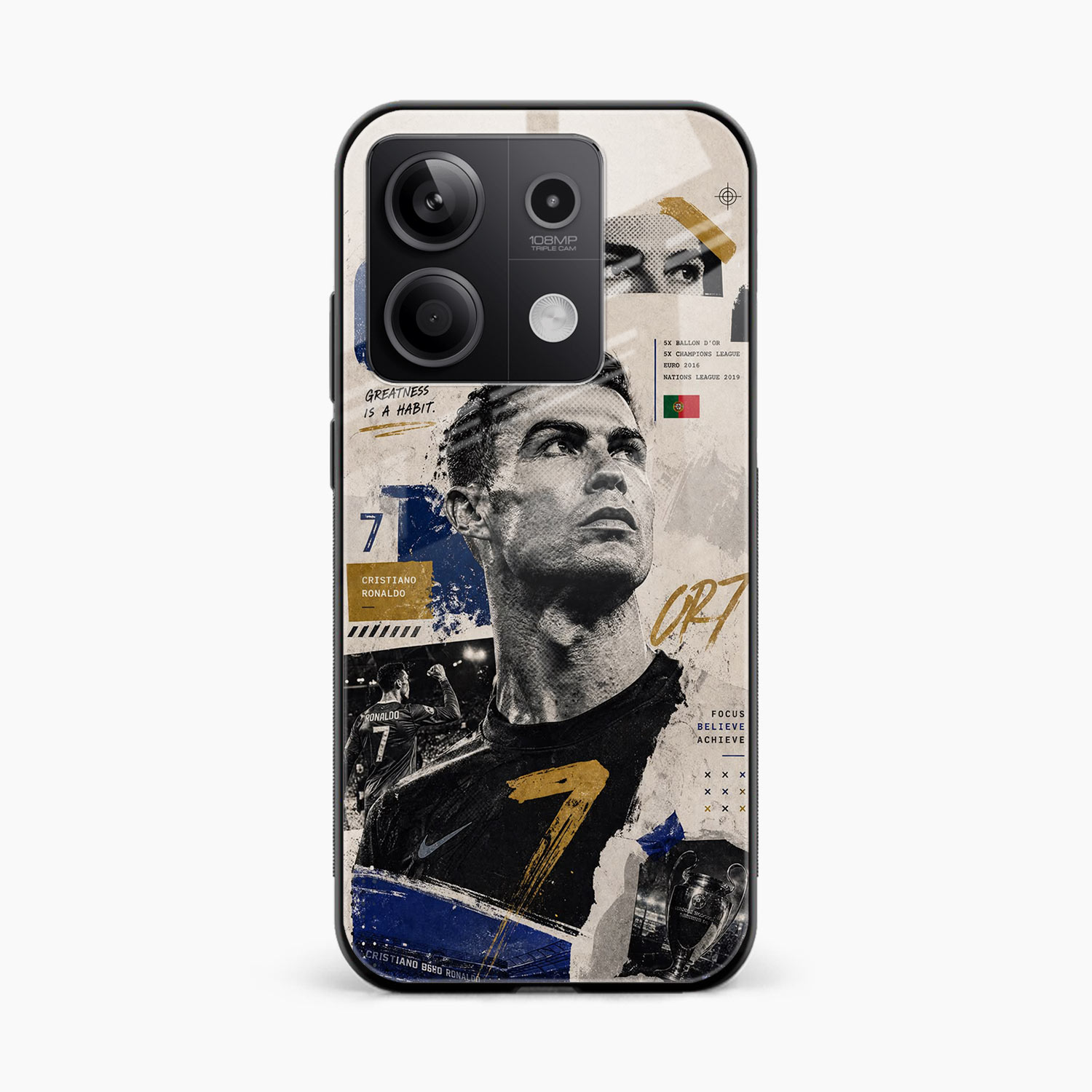Cr7 Redmi Note 13 Pro Back Cover