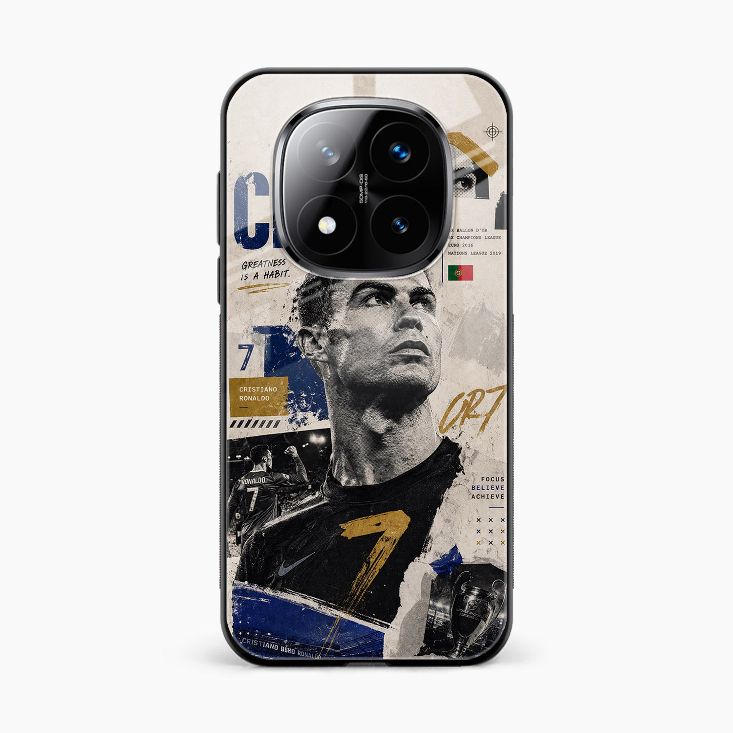 Cr7 Redmi Note 14 Pro Plus 5G Back Cover