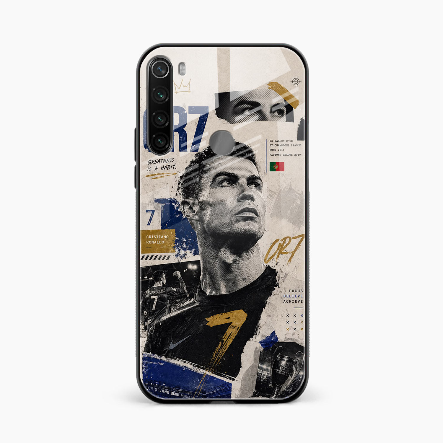 Cr7 Redmi Note 8 Back Cover