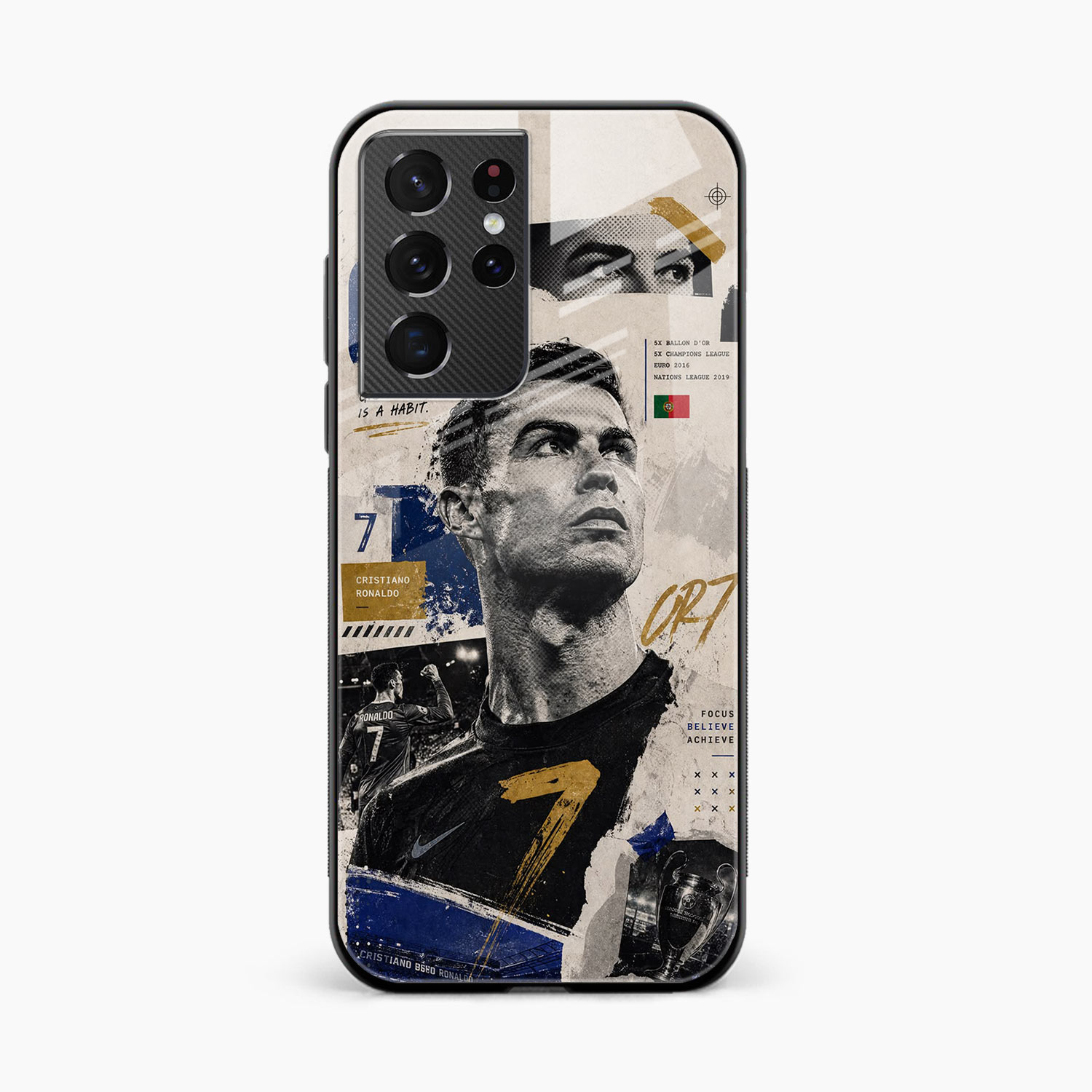Cr7 Samsung S21 Ultra Back Cover