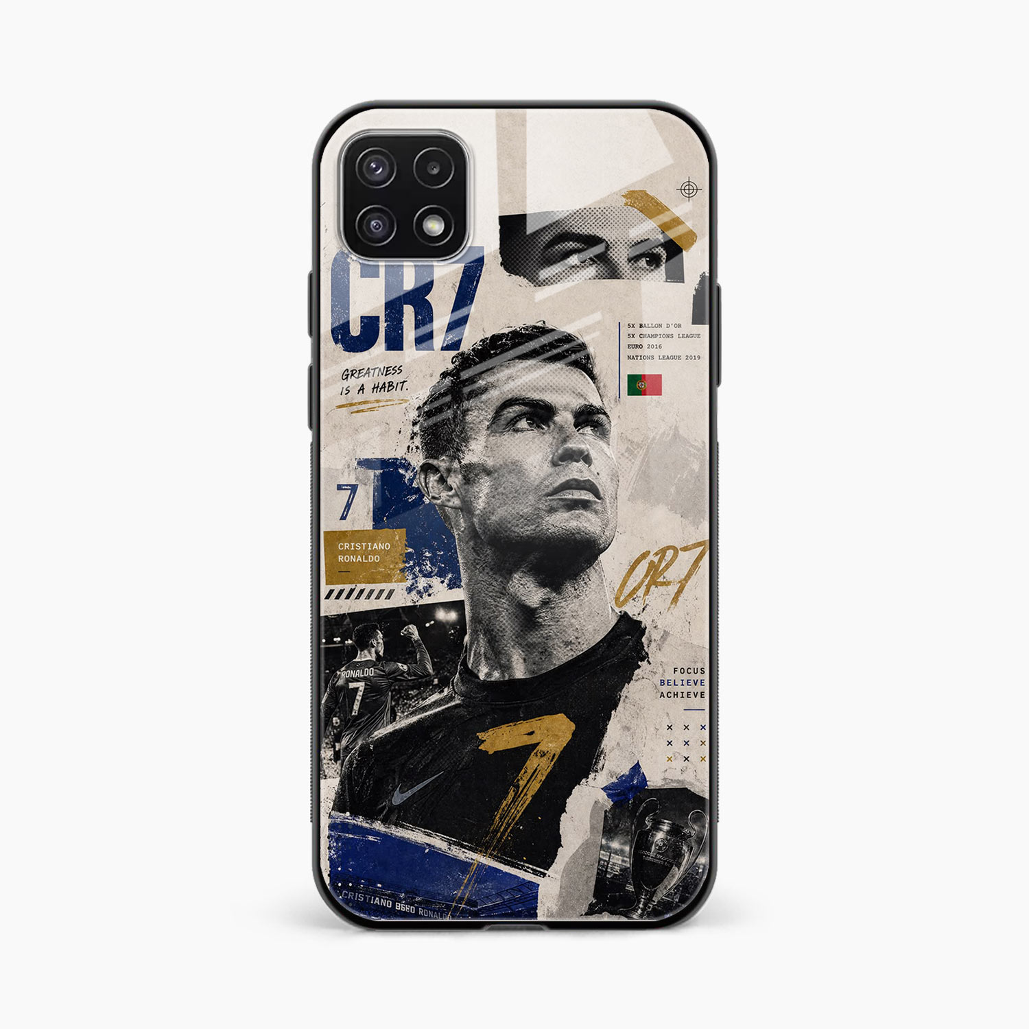 Cr7 Samsung A22 5G Back Cover