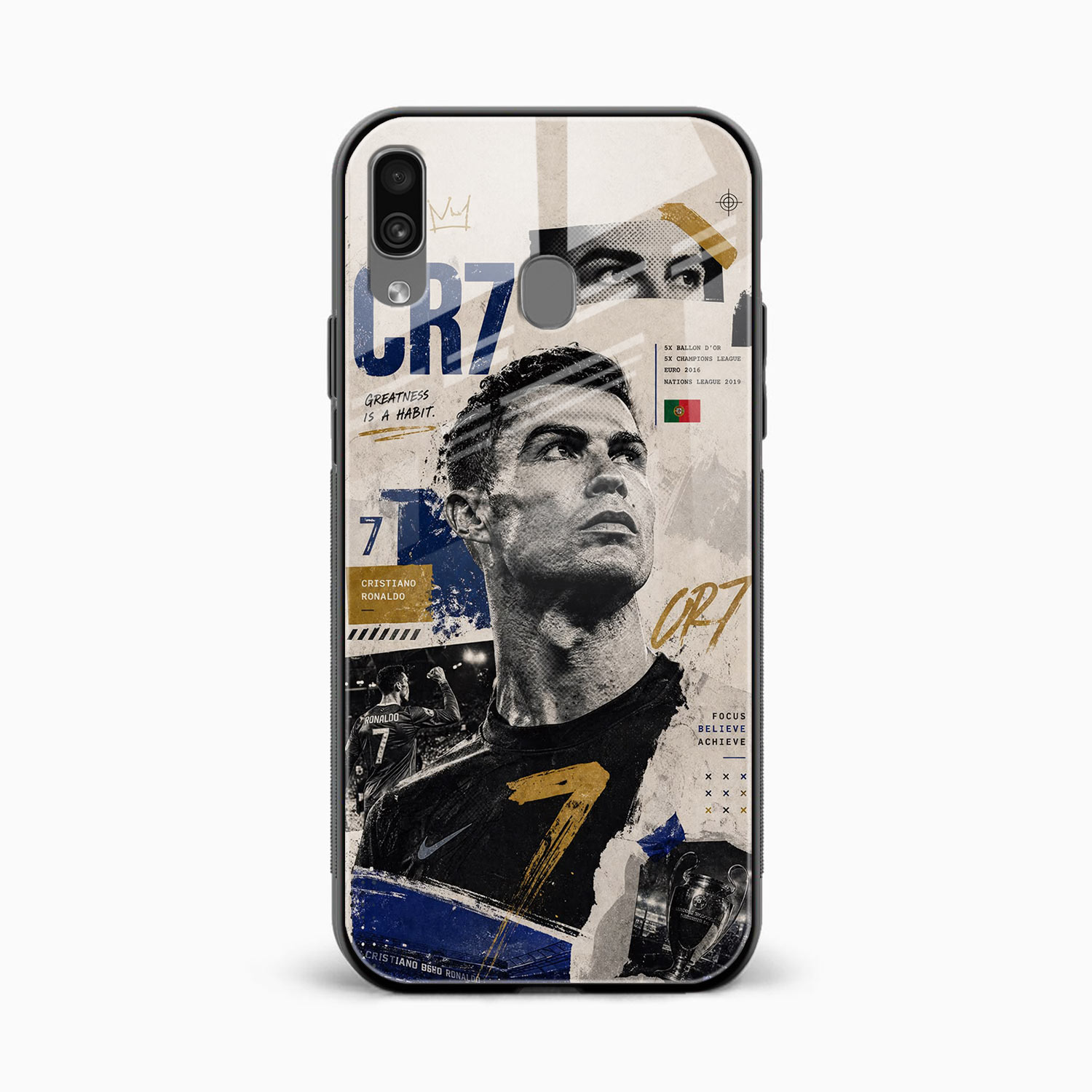 Cr7 Samsung A30 Back Cover