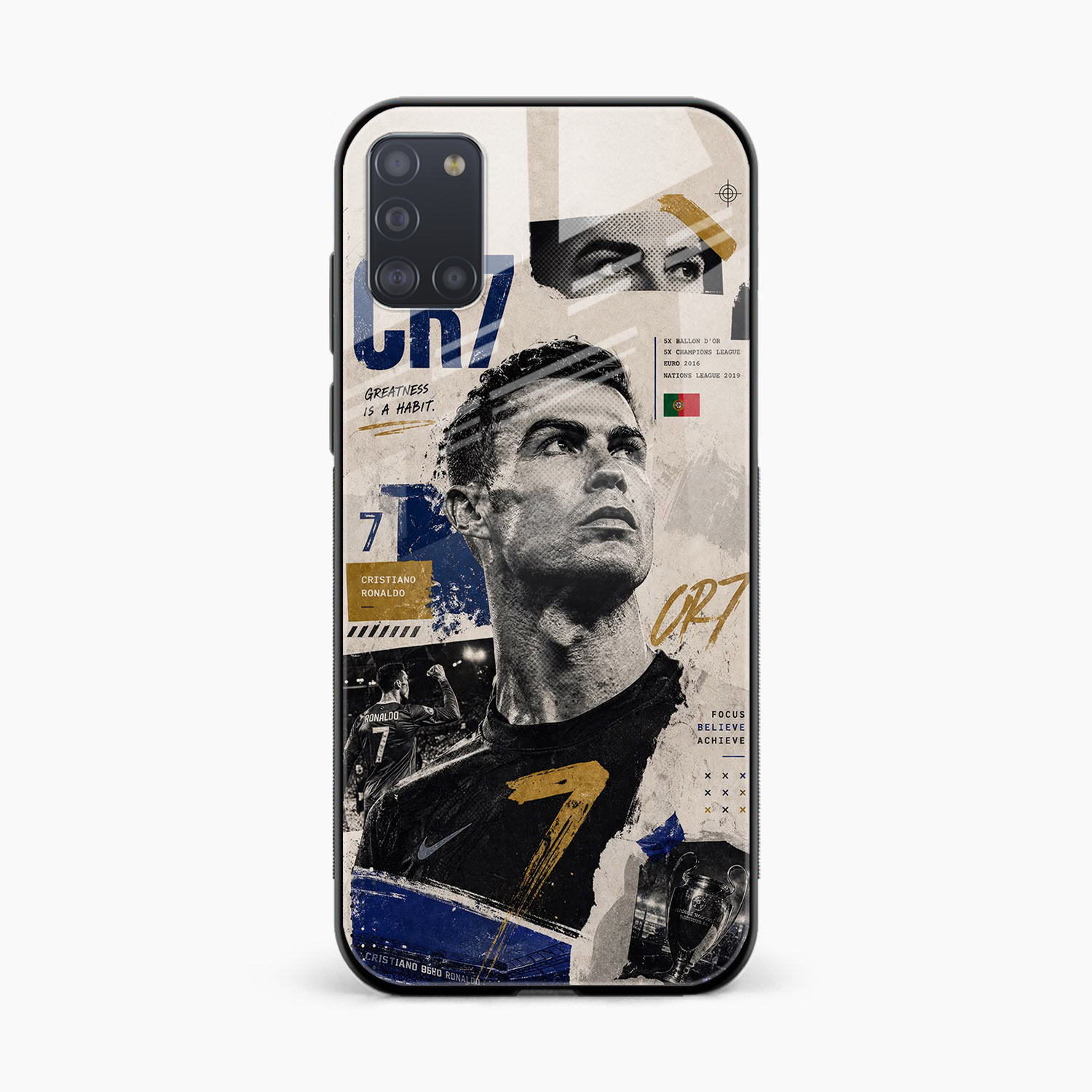 Cr7 Samsung A31 Back Cover