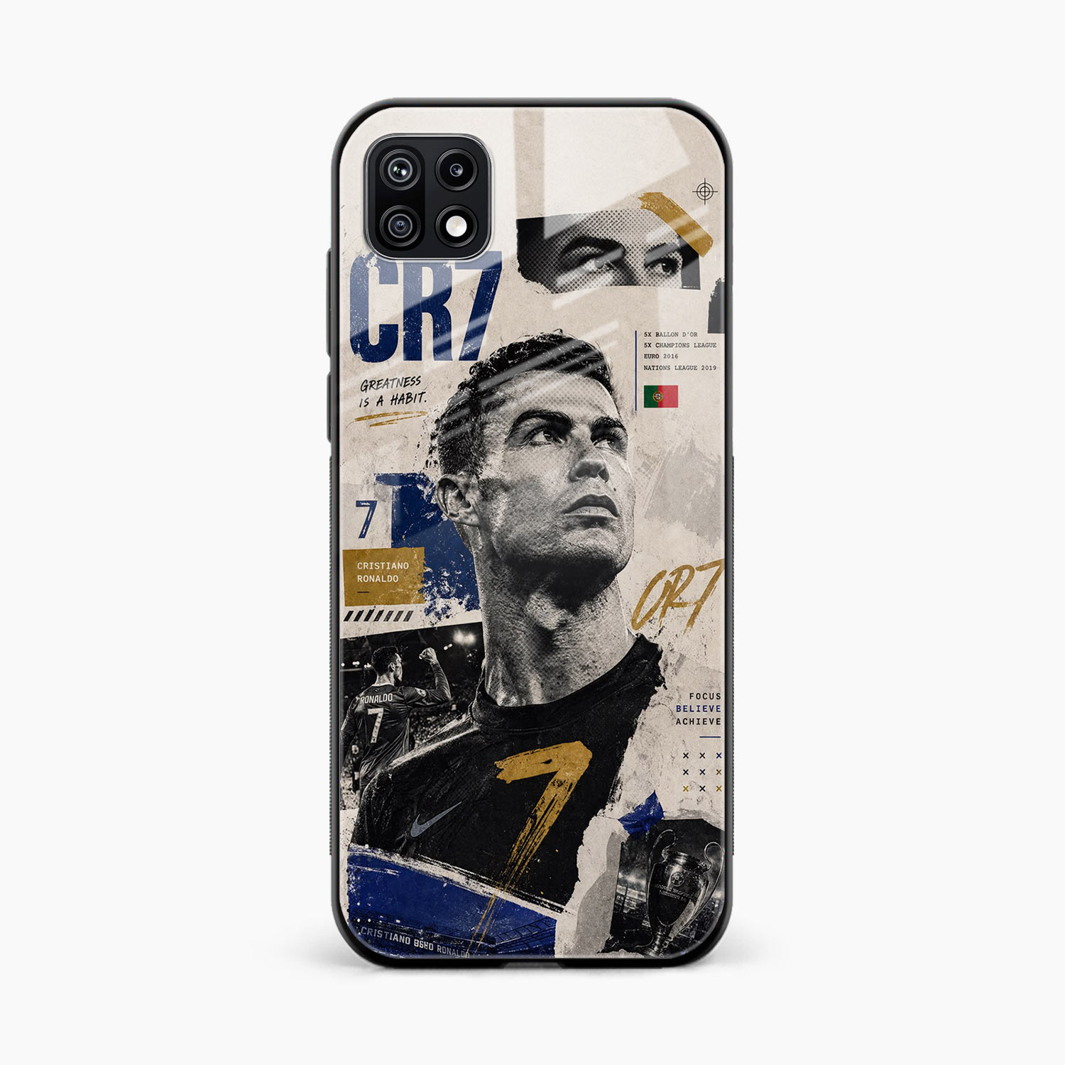 Cr7 Samsung F42 Back Cover