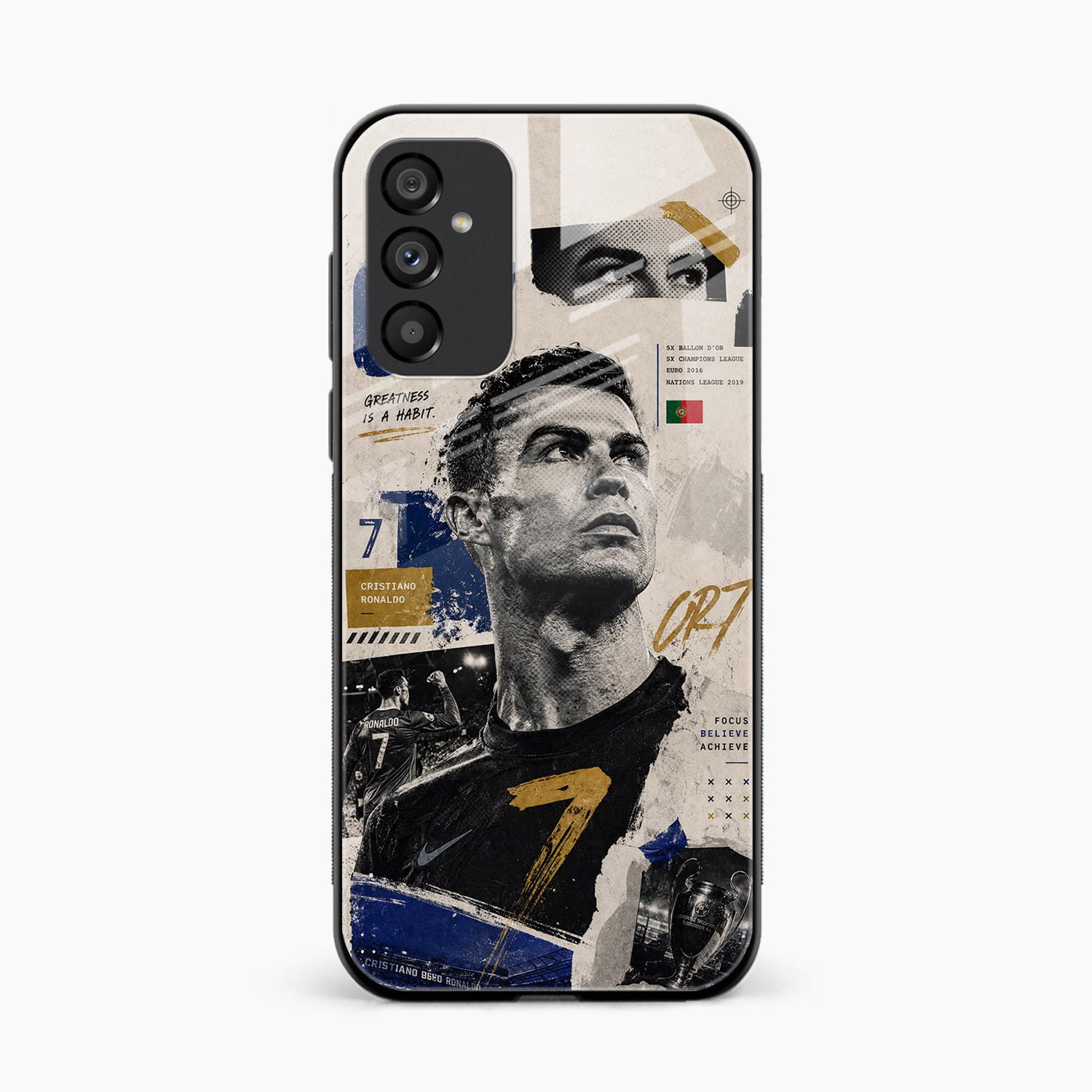 Cr7 Samsung F55 5G Back Cover