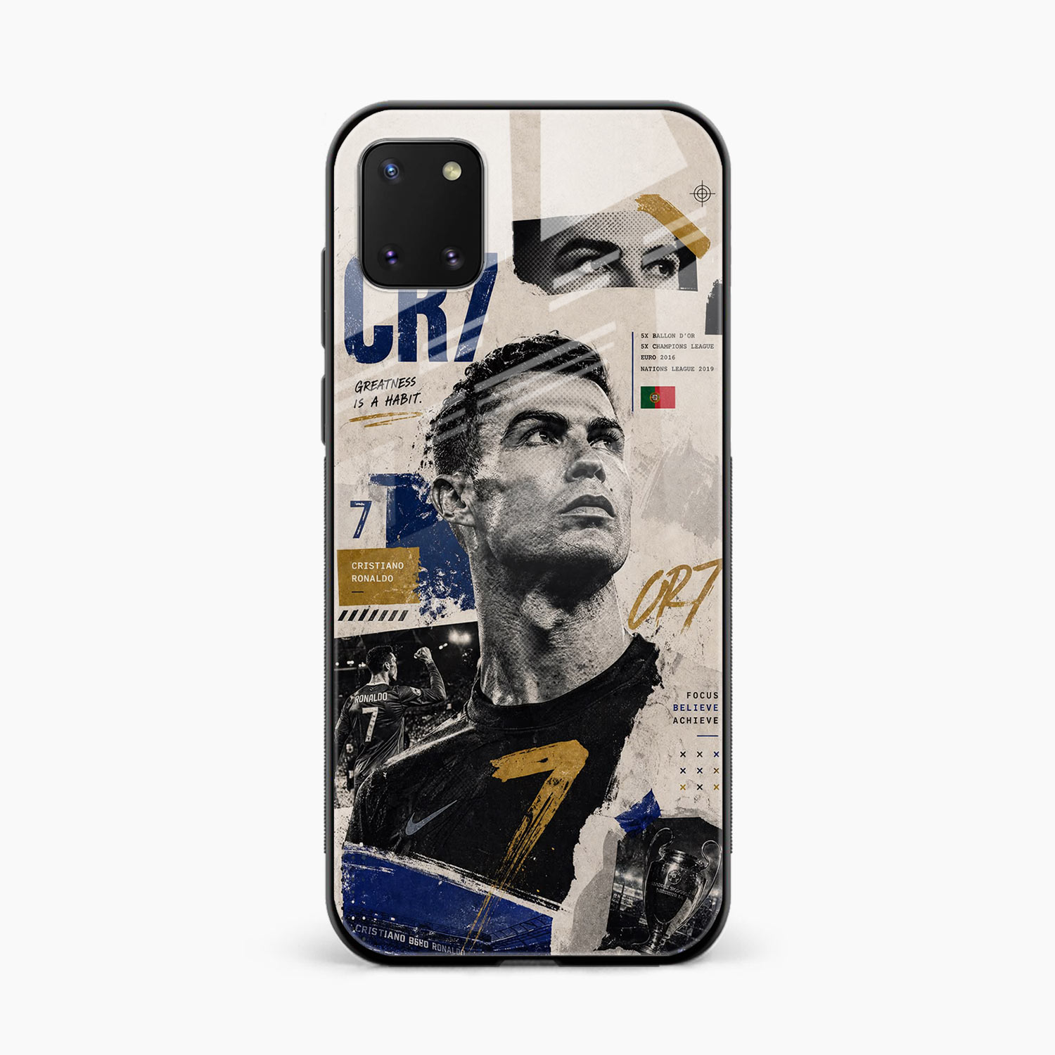 Cr7 Samsung Note 10 Lite Back Cover
