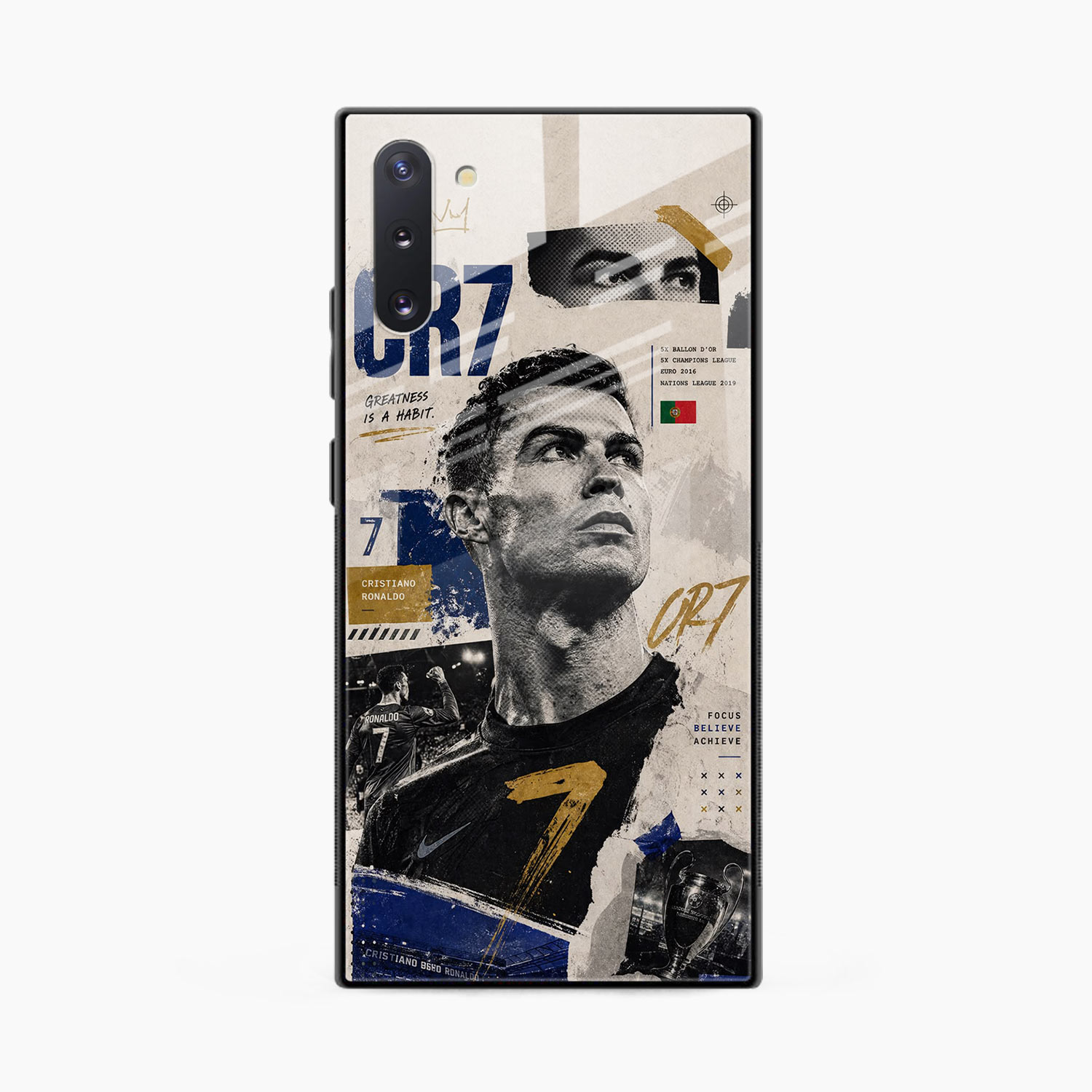 Cr7 Samsung Note 10 Back Cover
