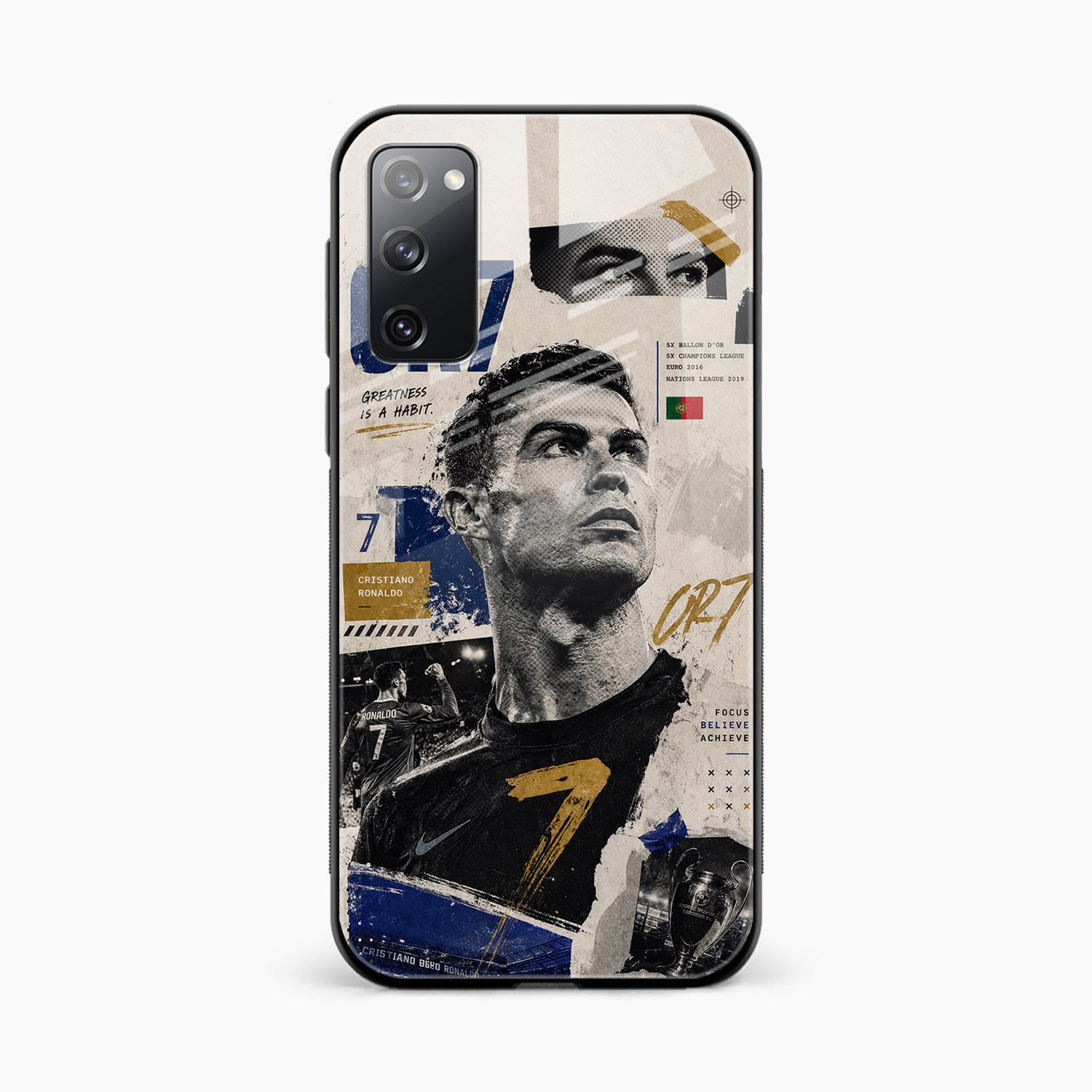 Cr7 Samsung S20 Back Cover
