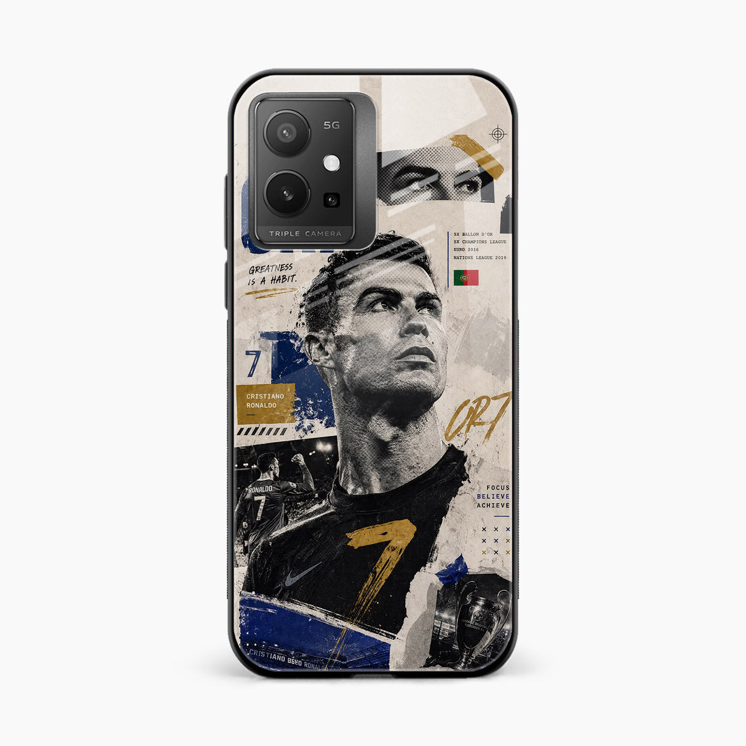 Cr7 Vivo T1 5G Back Cover