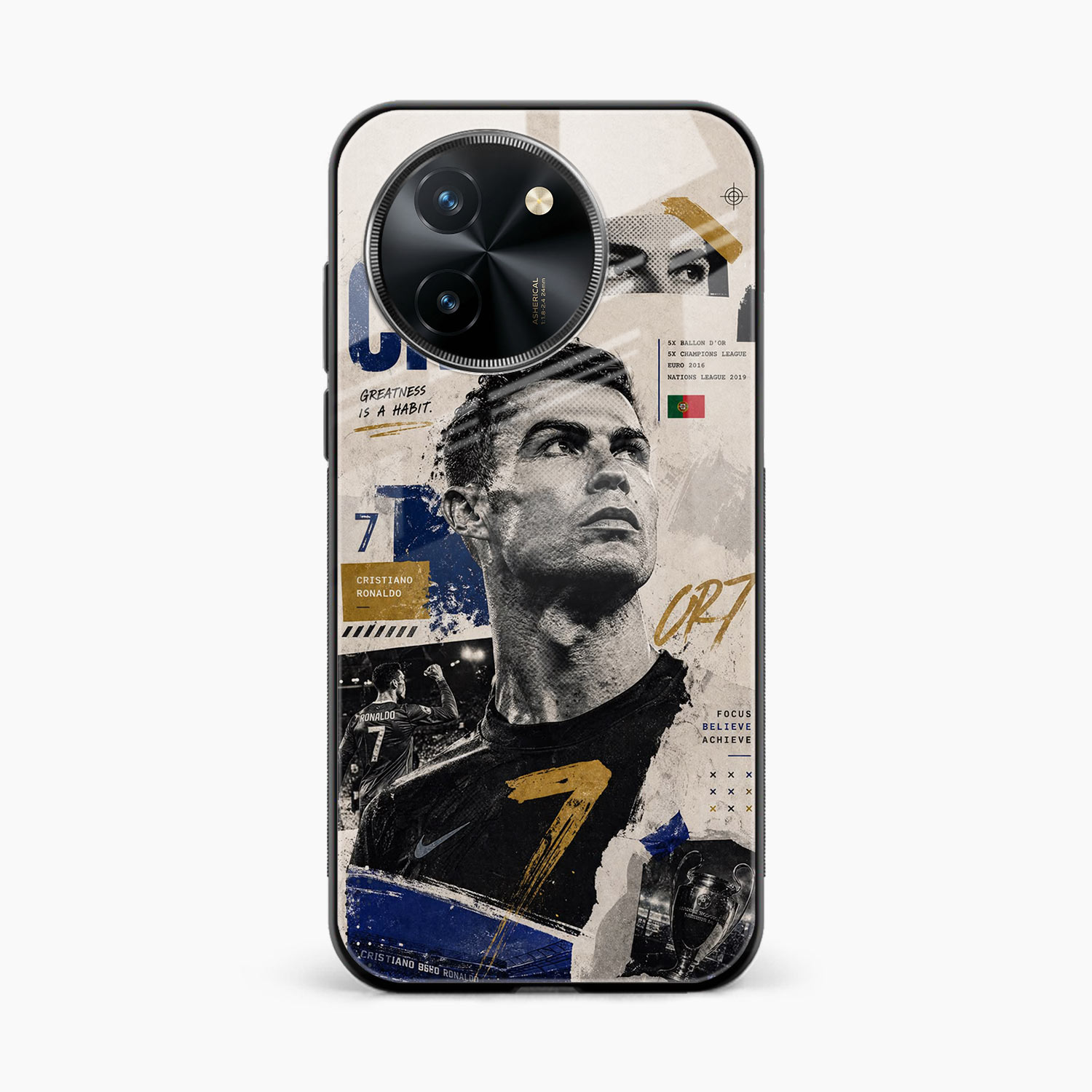 Cr7 Vivo T3x 5G Back Cover