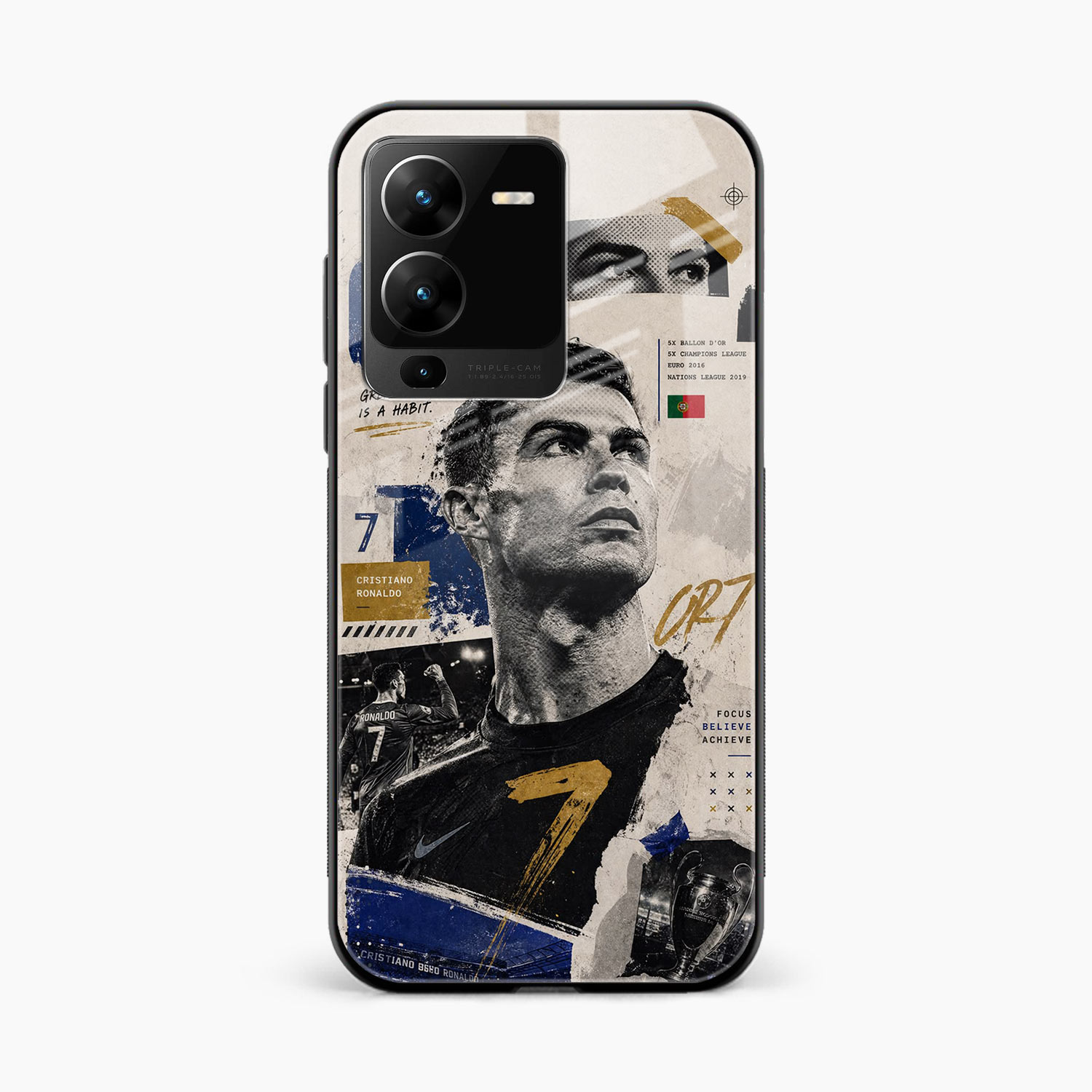 Cr7 Vivo V25 Pro Back Cover