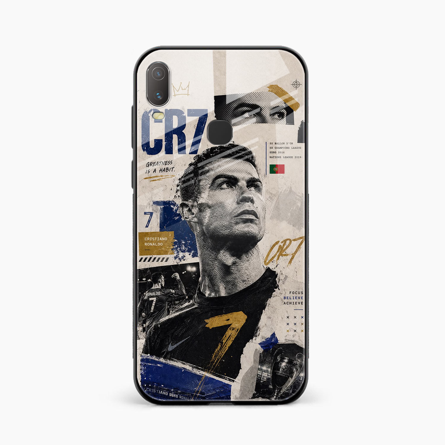 Cr7 Vivo Y11 Back Cover
