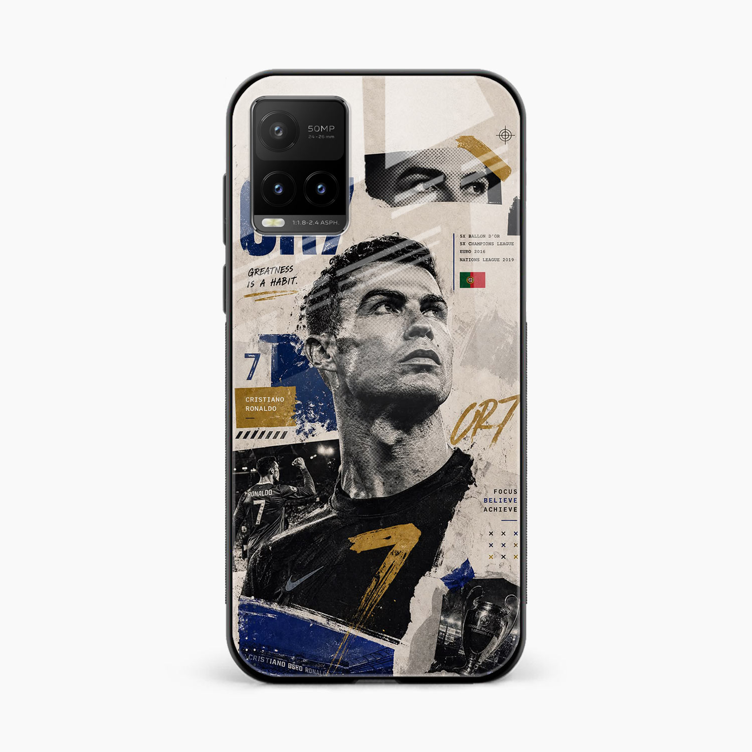 Cr7 Vivo Y21t Back Cover