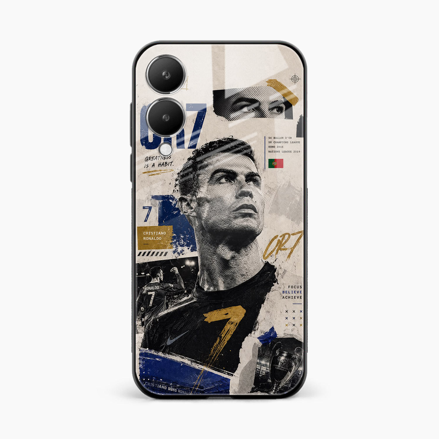 Cr7 Vivo Y28 5G Back Cover