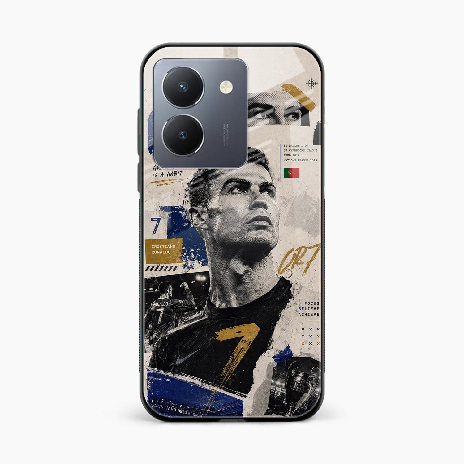 Cr7 Vivo Y36 Back Cover