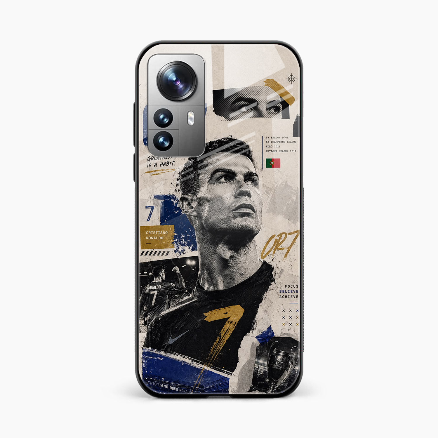 Cr7 Xiaomi Mi 12 Pro Back Cover