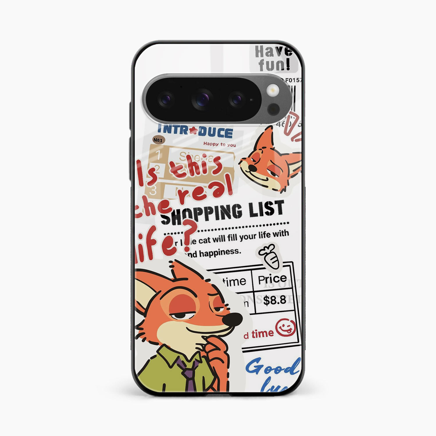 Fox & Fun Google Pixel 10 Pro Xl Back Cover
