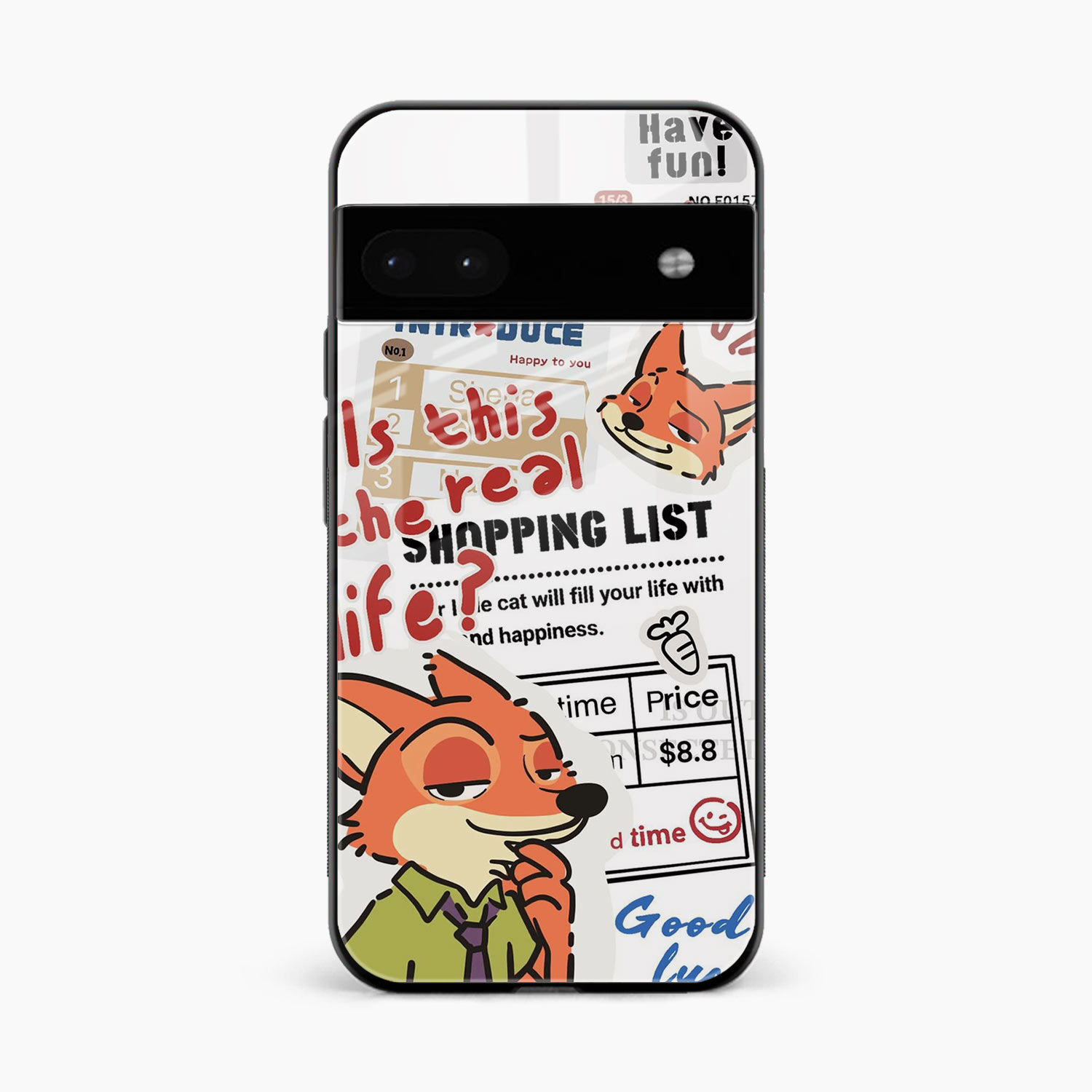 Fox & Fun Google Pixel 6a Back Cover