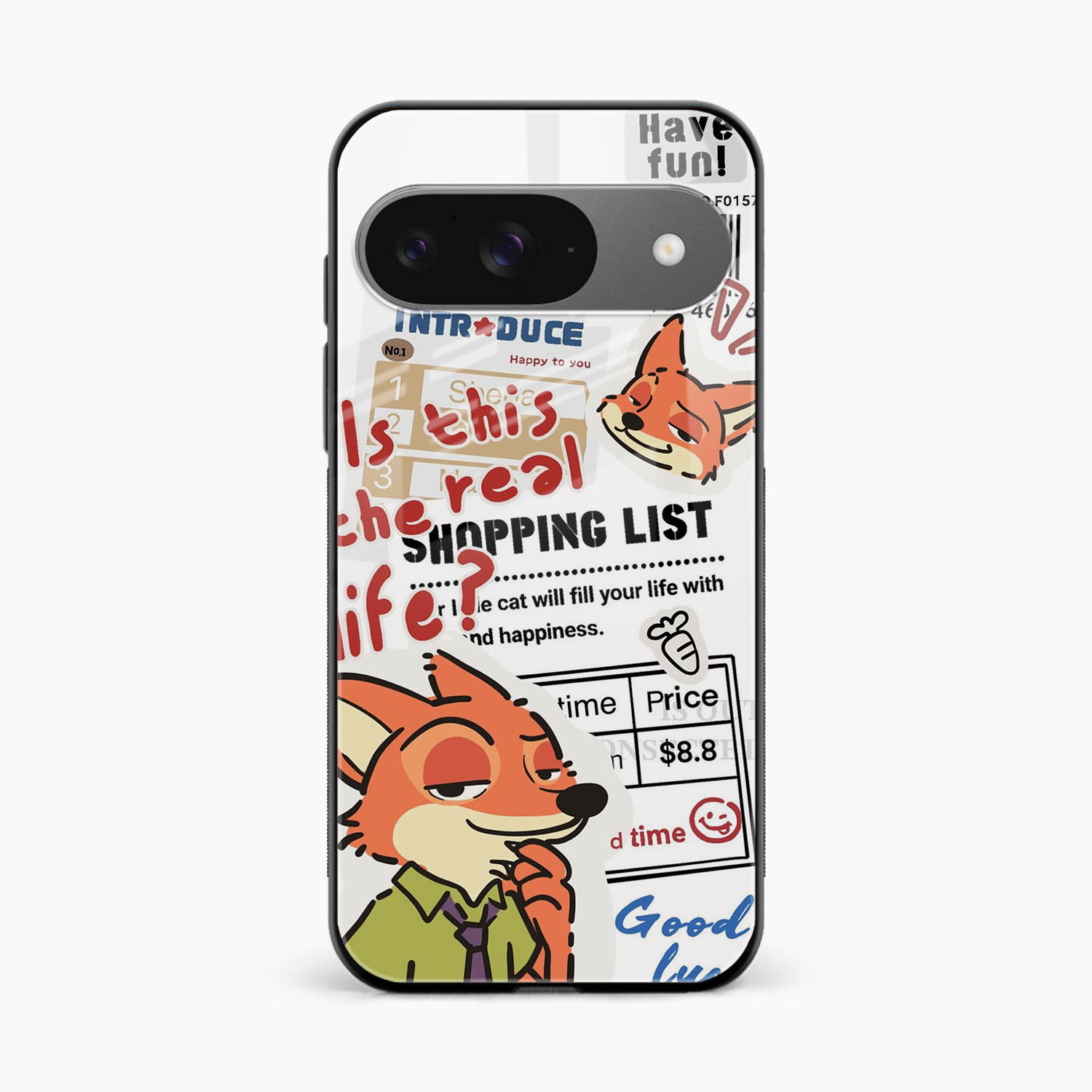 Fox & Fun Google Pixel 9 Back Cover