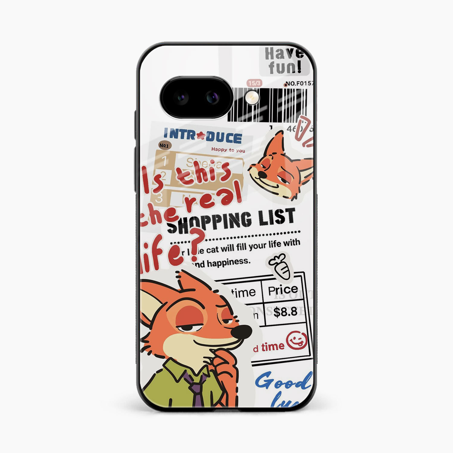 Fox & Fun Google Pixel 9a Back Cover