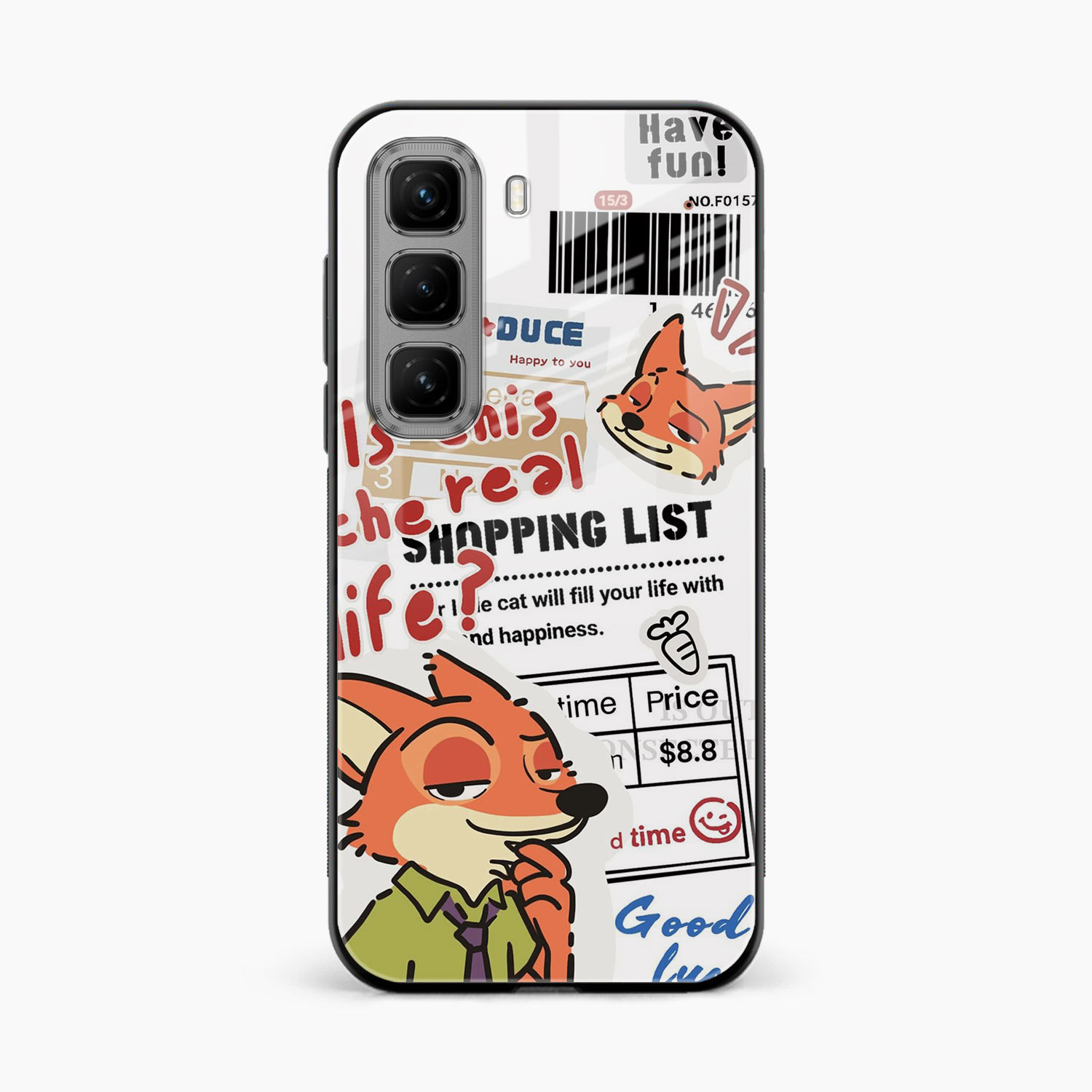 Fox & Fun Infinix Hot 50 5G Back Cover