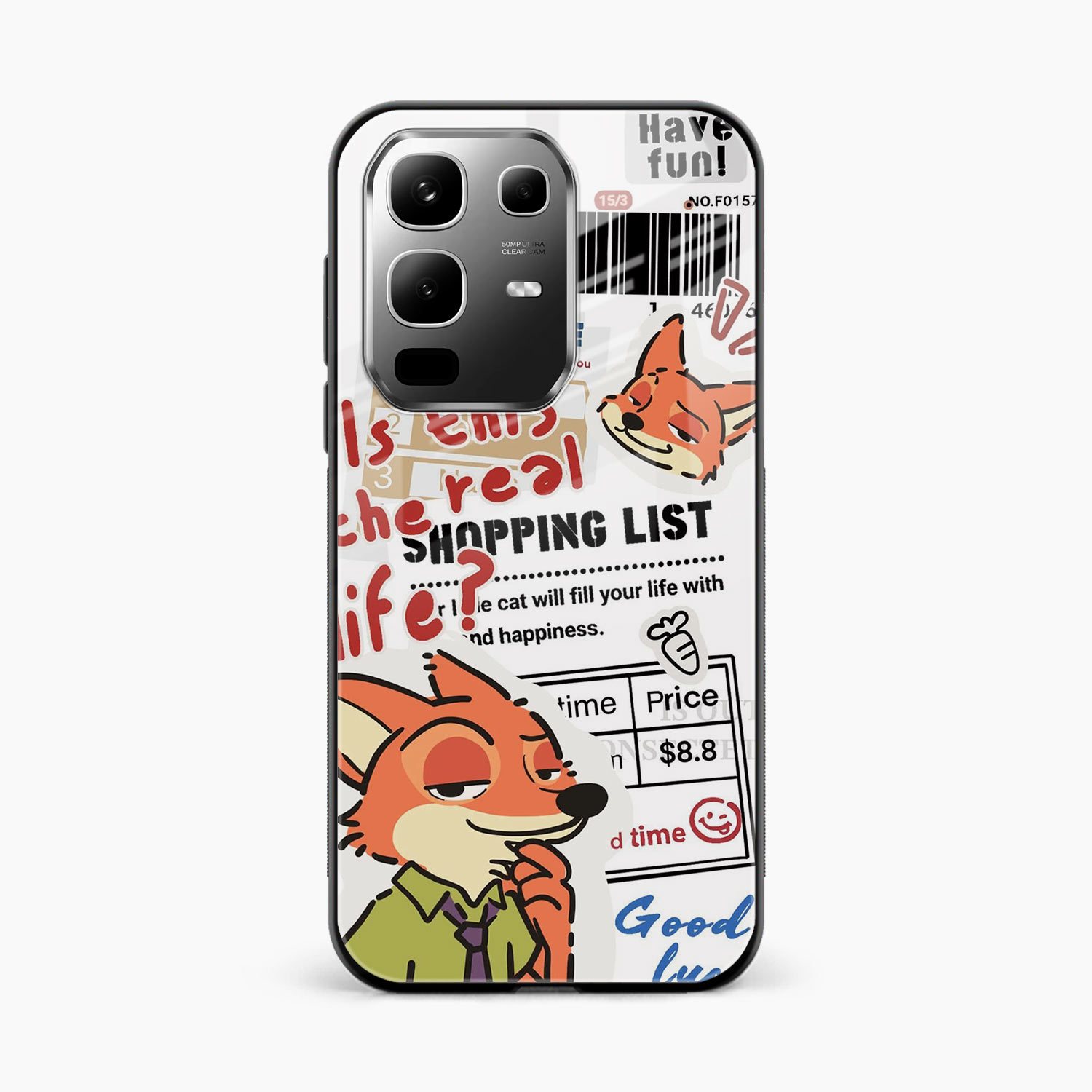 Fox & Fun Infinix Note 50x 5G Plus Back Cover